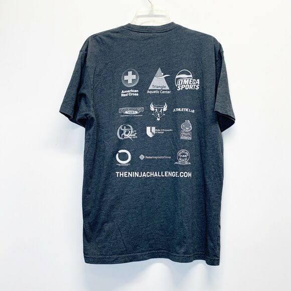 Next Level Apparel gray sz l graphic t shirt Short Sleeve I’m Ninja Challenge - Picture 2 of 8